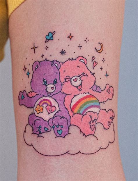 Care Bear Tattoo Template