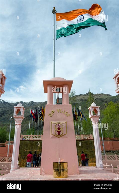 Kargil War Memorial in Dras, Ladakh, India Stock Photo - Alamy