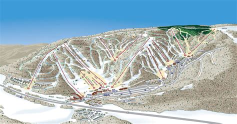 Holiday Valley Ski Trail Map, Free Download