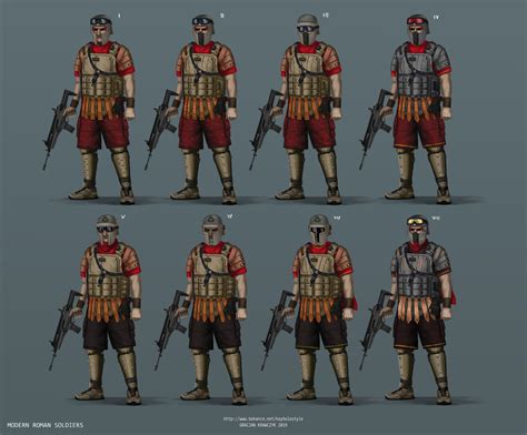 ArtStation - MODERN ROMAN SOLDIER