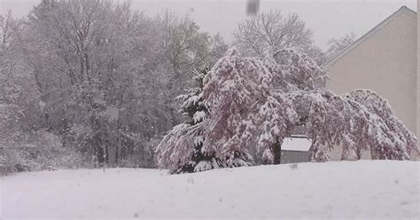 April Snow In Massachusetts