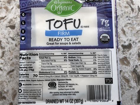 Tofu, Extra Firm Nutrition Facts Eat This Much, 48% OFF