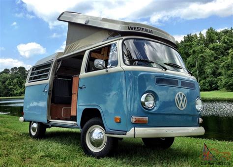 69 VW Bus Camper Westfalia Campmobile Pop Top Bay Window Kombi Van RESTORED