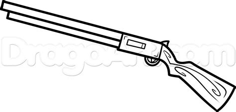 Simple Rifle Drawing