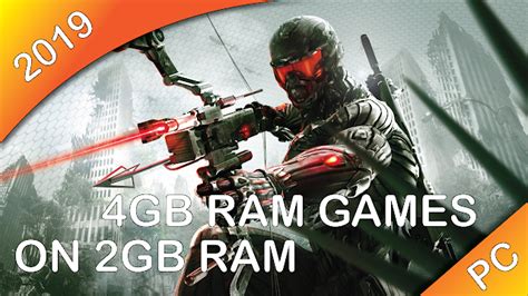 How to Play 4GB RAM Games on 2GB RAM PC - 2019