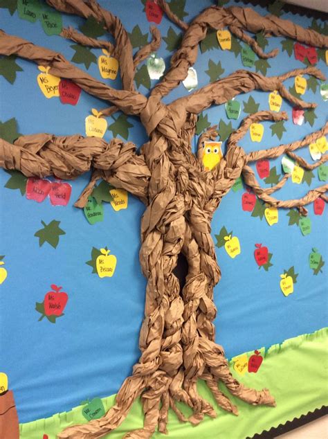 My Welcome Back Bulletin Board | Bulletin board tree, School crafts ...