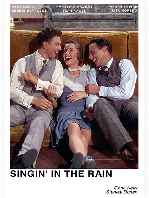 "Singin' in the Rain" Poster for Sale by PuzzleBuzz | Redbubble