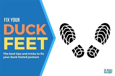 How to Fix Duck Footed Posture and Regain Your Cool Walk Again | Duck ...