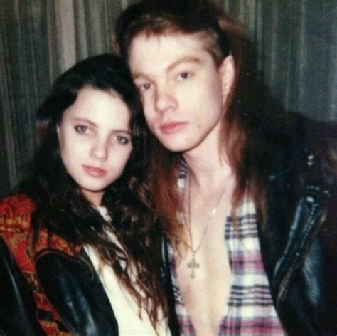 Axl Rose & ex wife Erin Everly | Fotos de banda, Axl rose, Cantantes de ...