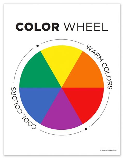 New Downloadable Primary Color Wheel · Art Projects for Kids Primary ...