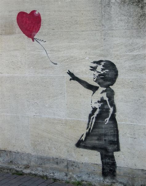 Banksy Paintings Girl With Balloon