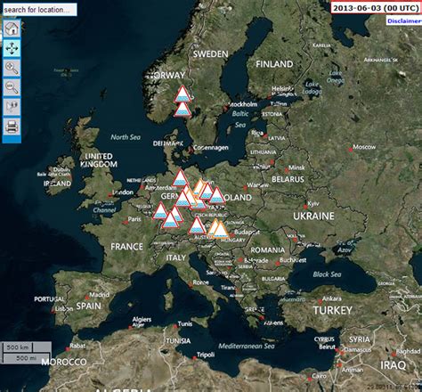 Current floods in central Europe: awareness and monitoring – HEPEX