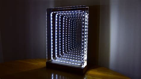 How to Make a Modern LED Infinity Illusion Mirror | Infinity mirror ...