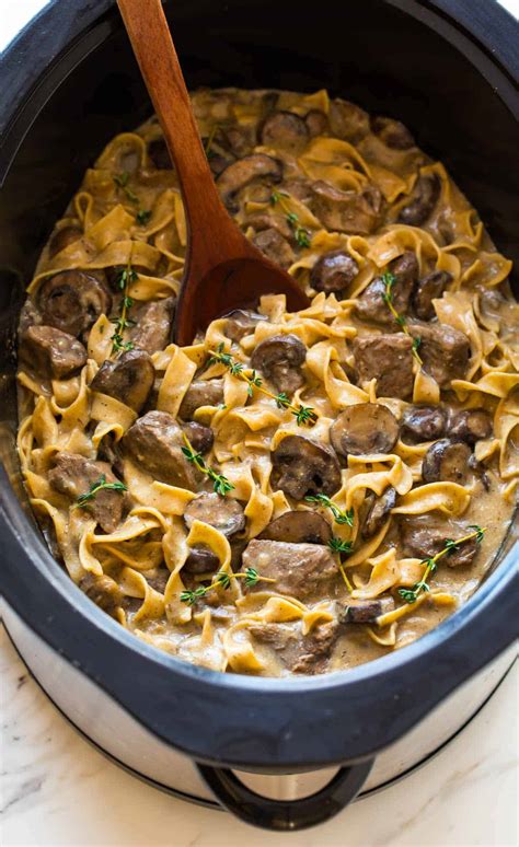 Slow Cooker Beef Stroganoff – WellPlated.com