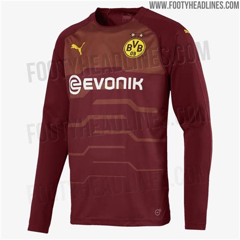 Puma Borussia Dortmund 18-19 Goalkeeper Home, Away & Third Kits ...