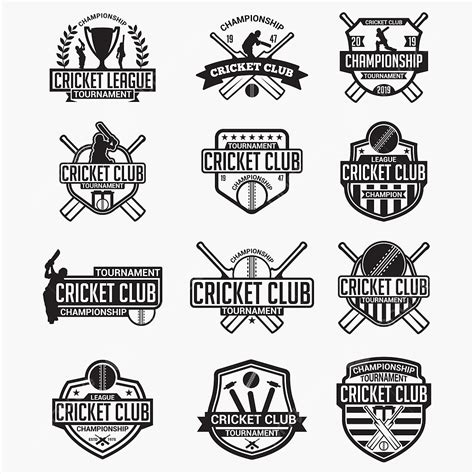 Cricket Logo Badge Free Logo Design Template, Badge, Batting ...