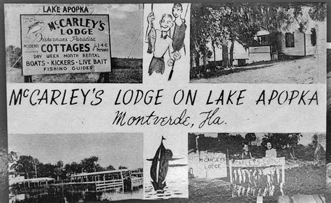 Lake Apopka Through the Years Historical Marker