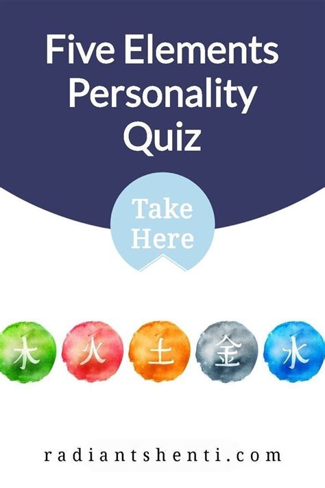 Five elements personality quiz – Artofit