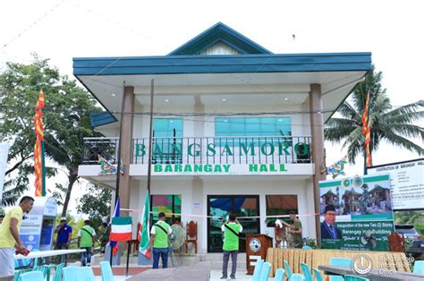 MILG inaugurates 2-storey barangay hall project in Sultan Kudarat ...