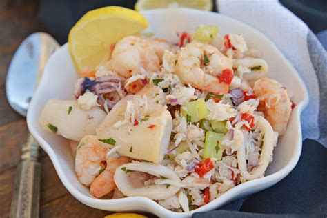 Italian Seafood Salad | How To Make Seafood Salad