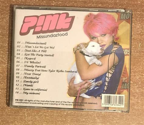 CD, PINK - MISSUNDAZTOOD