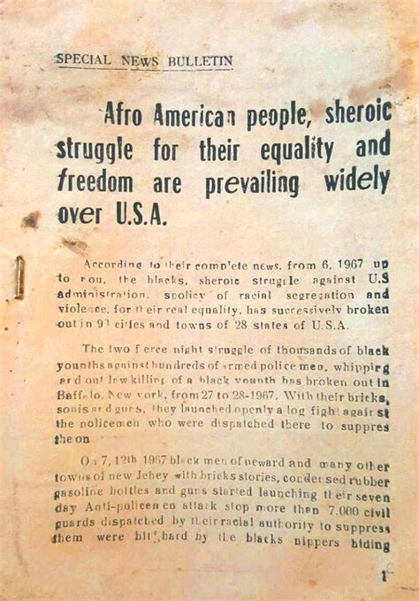 National Liberation Front Anti-American Leaflets Used During the ...