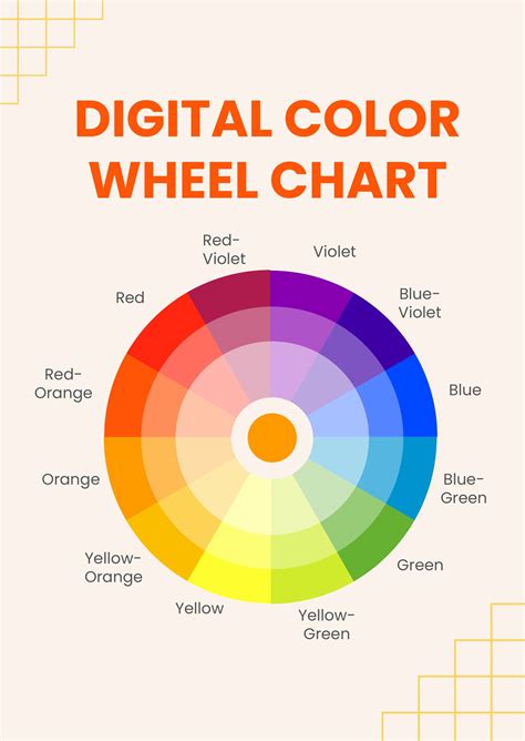 Color Wheel Chart | readingcraze.com