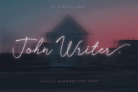 John Writer font | Handwriting Fonts ~ Creative Market