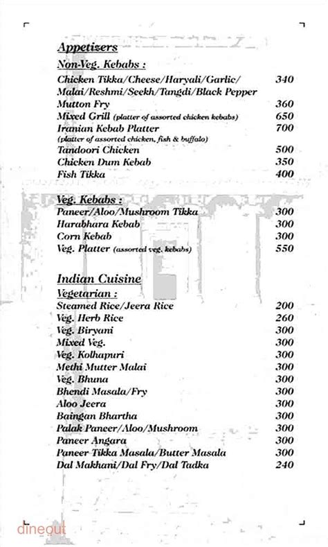 Menu of Shisha Jazz Cafe, Mundhwa, Pune | Dineout discovery