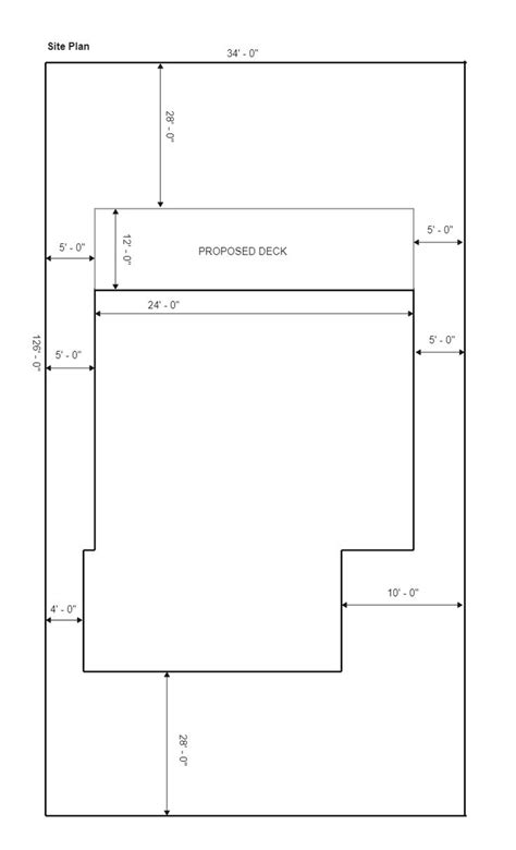 Simple Site Plan Example