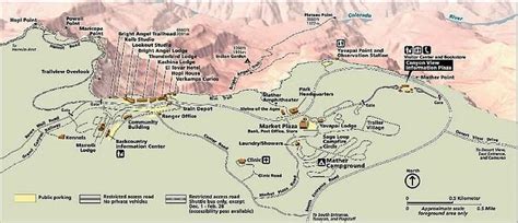 o) The South Rim - Grand Canyon Village (West) and The Less Crowded ...