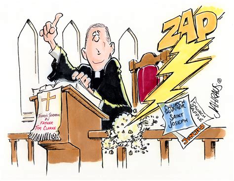 Minister Cartoon | Funny Gift for Pastor