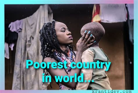 Which is the poorest country in the world | Top ten poorest country in ...