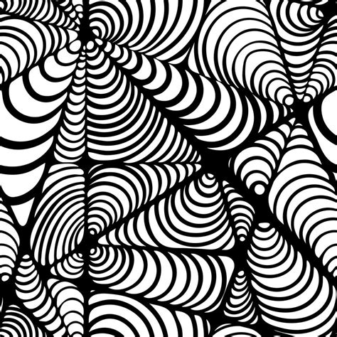 Abstract black and white seamless pattern. 555842 Vector Art at Vecteezy