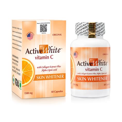 Active White Vitamin C - Skin Whitening Capsules