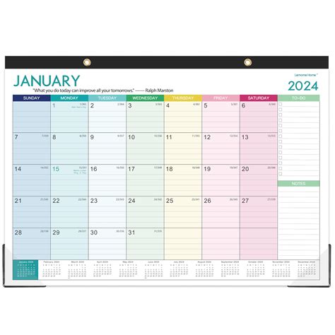 Buy 2024-2025 - Desk 2024-2025, 18 Monthly Desk/Wall 2-in-1,16.8" x 12 ...