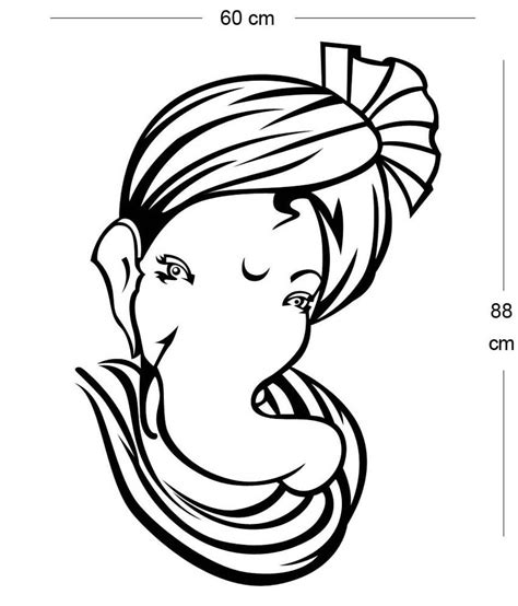 simple ganesh line drawings - Google Search | Ganesha drawing, Ganesha ...