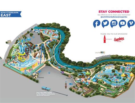 Schlitterbahn New Braunfels Waterpark Map