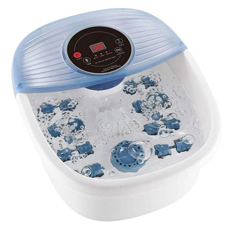 MaxKare Foot Spa, Pedicure Foot Bath Massager with Heat, Bubble and ...