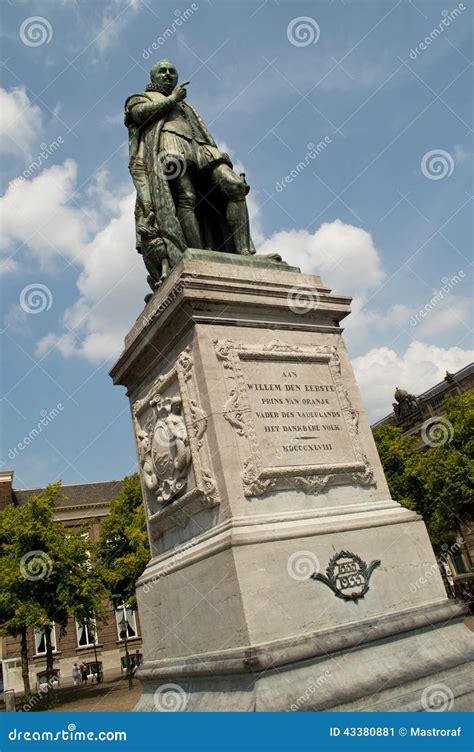 Willem Van Oranje Statue Royalty-Free Stock Photography | CartoonDealer ...