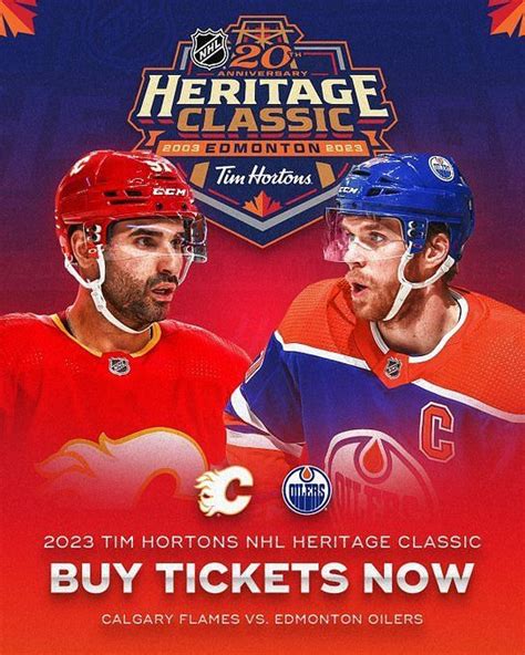 2023 NHL Heritage Classic: Where to buy tickets, TV schedule, date ...