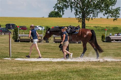 Strzegom Horse Trials, Morawa, Poland - June, 25, 2022: Swedish Elvira ...