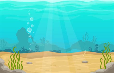 Ocean Cartoon Background