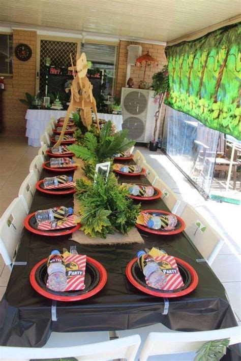 Jurassic Park Themed Birthday Party Ideas - Uae Fnp Dinosaurio Dion ...