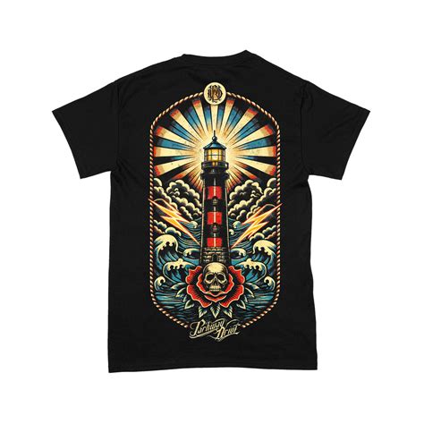 Official Parkway Drive Merch - Lighthouse T-Shirt – Flagship Apparel LLC