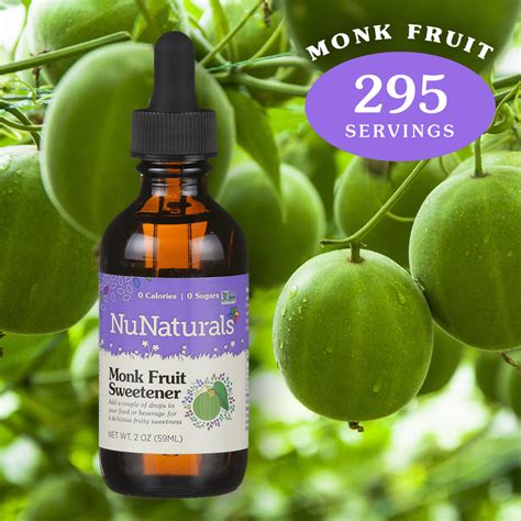 Monk Fruit - 2 oz | MonkFruit Sweetener | NuNaturals