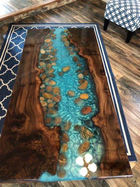 55 Amazing Epoxy Table Top Ideas You’ll Love To Realize - Engineering ...