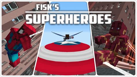 [1.7.10] Fisk's Superheroes (Forge) Minecraft Mod