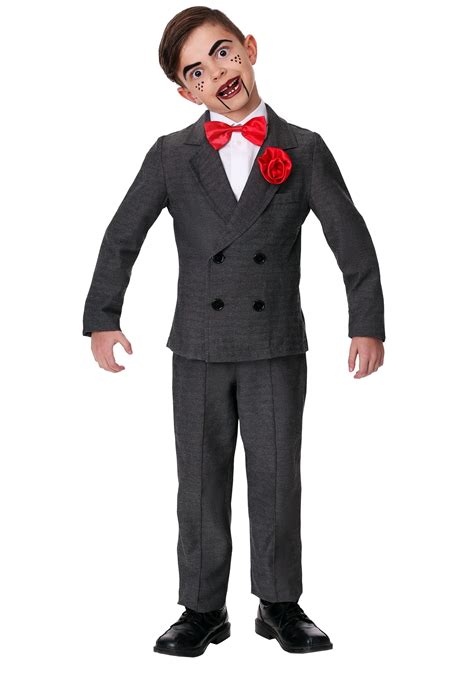 FUN Costumes Goosebumps Slappy Fancy-Dress Costume for Boys with Jacket ...