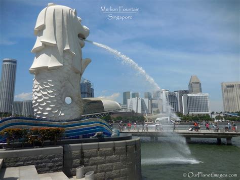 Merlion Fountain, Singapore